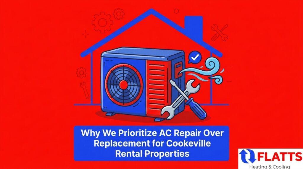 Why We Prioritize AC Repair Over Replacement for Cookeville Rental Properties 1 Why We Prioritize AC Repair Over Replacement for Cookeville Rental Properties — featured image